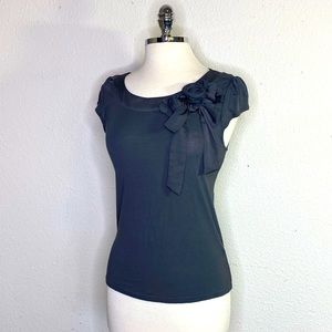 Grey H&M cap sleeve top